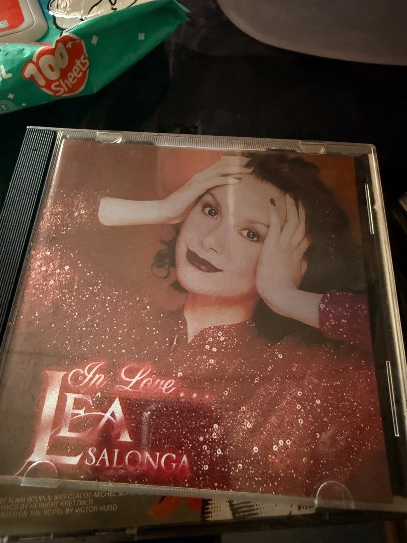 Lea Salonga Empty CD case (Category: CDs & DVDs) located in Manila. Submitted by babybulilit (Listing ID 1399664045, Image 1). Description: 1 pc only.