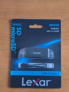 Lexar RW310 SD/microSD Card Reader64246337725313110