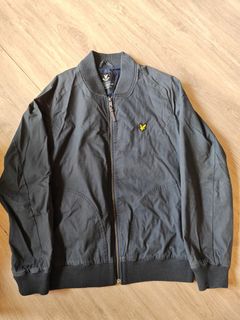 Lyle & Scott 黑色飛行外套64246684737921110