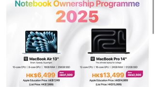 MacBook *代購* 經本人以專屬院校學生優惠購買+信用卡回贈，最少慳$1,400!64246851833731110