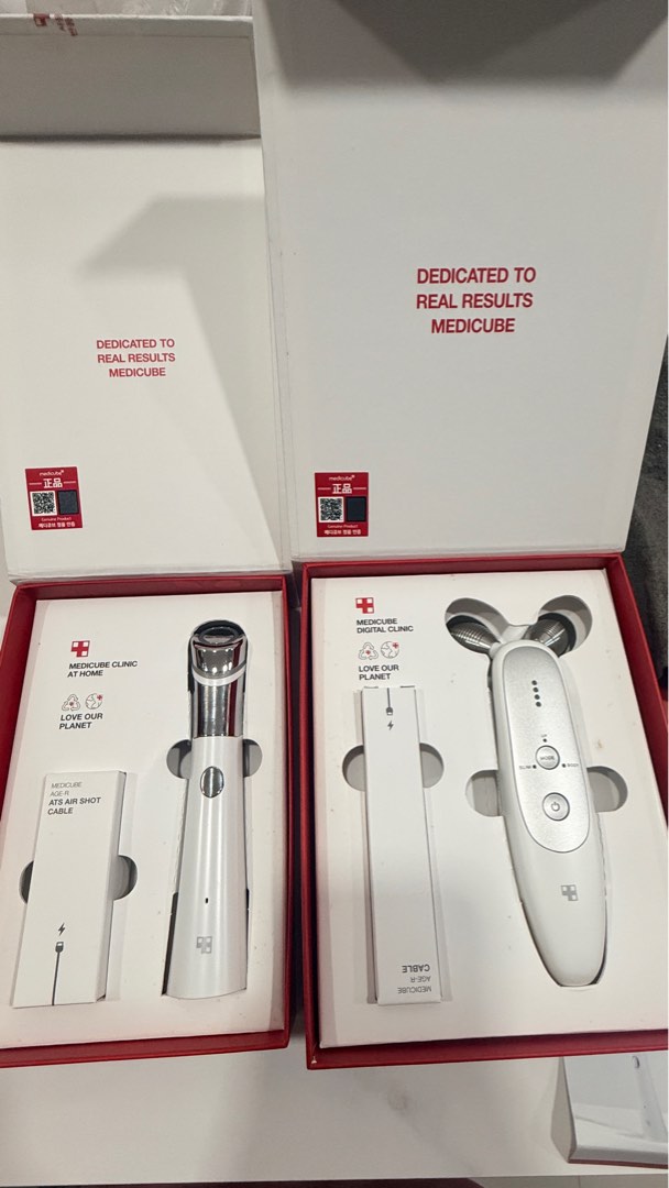 Medicube Age-R ATS Air Shot & Derma EMS shot, Beauty & Personal Care ...