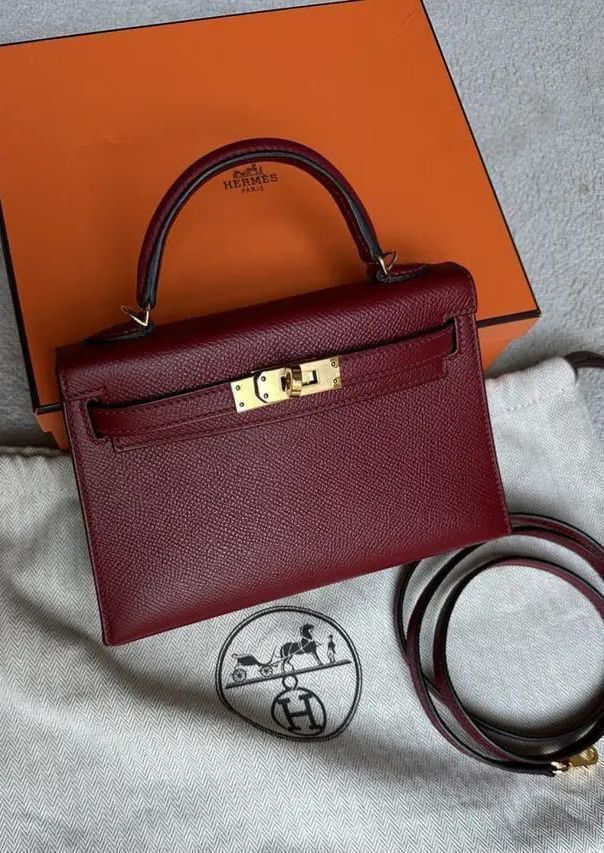 NEGO AUTHENTIC HERMES KELLY MINJ EPSOM LEATHER PRELOVED, Barang