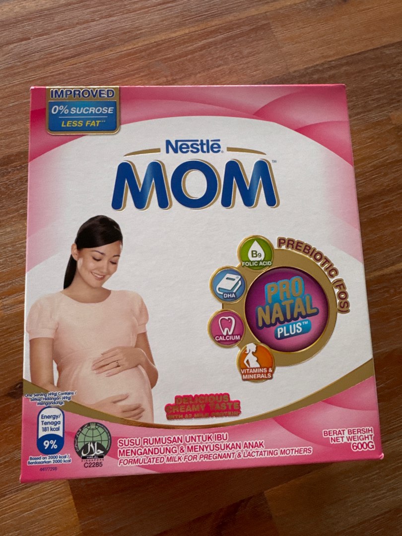 Natal Formula Nestle MOM Pro Natal Plus Milk Formula, Babies & Kids, Maternity Care ...
