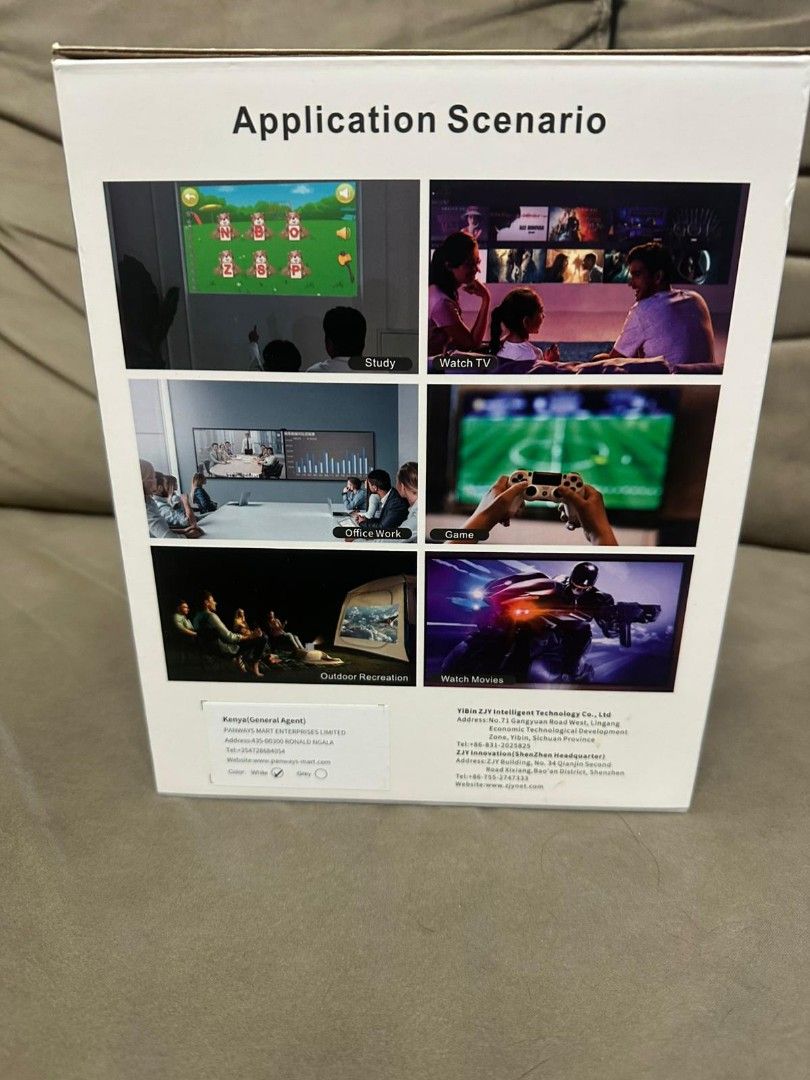 N-Projector OK ZOOM PROJECTOR S2 高清投影機FULL HD 1080P HDMI USB, 家庭電器, 電視&  其他娛樂, 投影機- Carousell