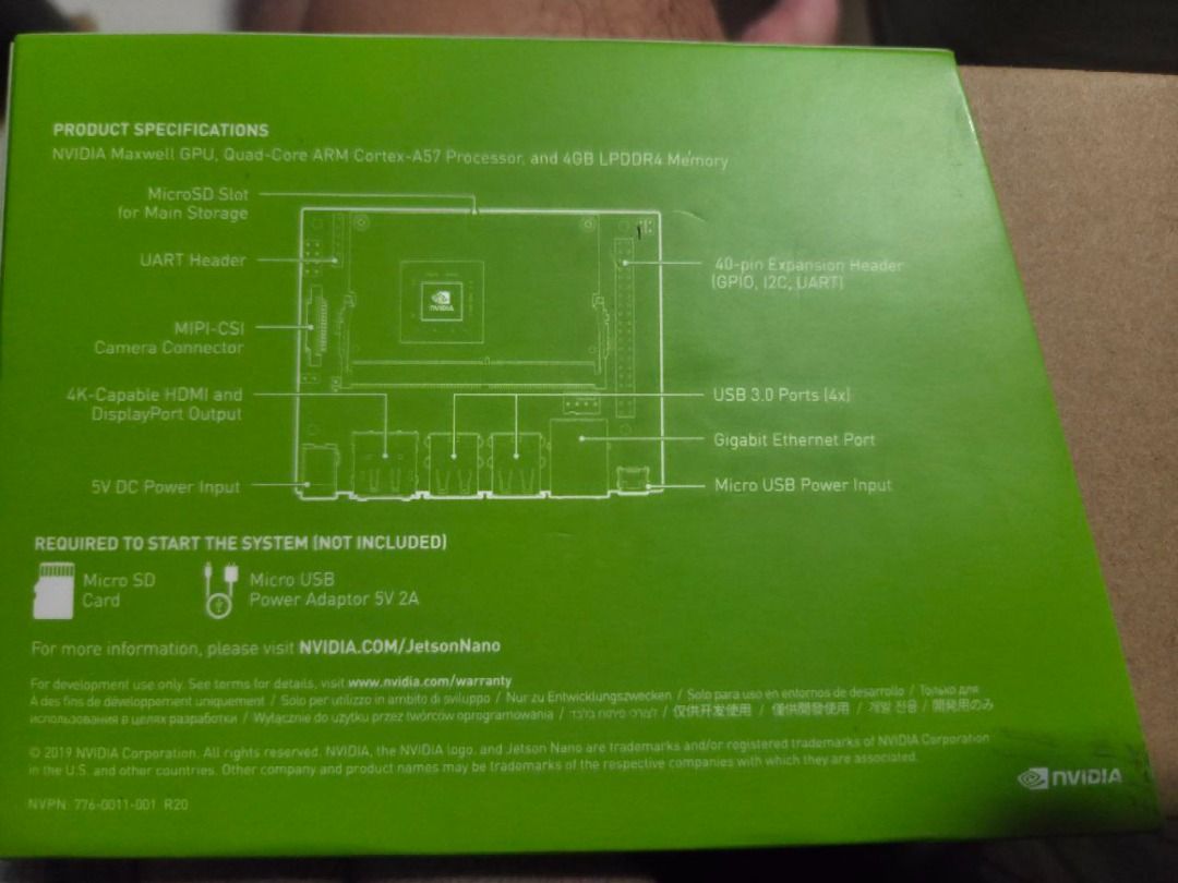 NVIDIA Jetson Nano Developer Kit, Computers & Tech, Parts & Accessories ...
