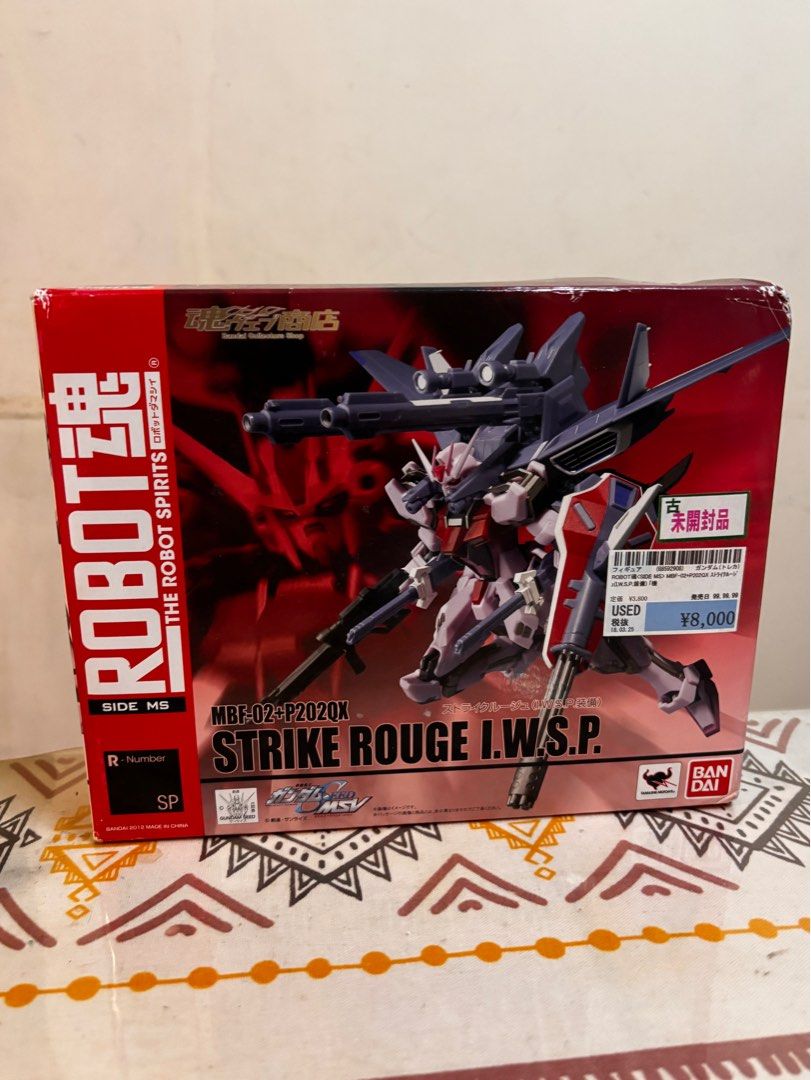 Robot魂MBF-02+P202QX Strike Rouge IWSP, 興趣及遊戲, 玩具& 遊戲類- Carousell