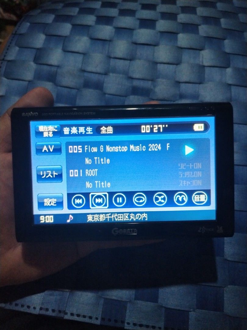 sanyo gorilla ssd portable navigation (Category: Cameras) located in San Jose del Monte. Submitted by toys.merch.electronic (Listing ID 1399671076, Image 3). Description: included 4gb sdcard/charger gamit ko lang pangmusic kayo na lng magexplore ng ibang features mop gcash mod flash/jnt loc sjdm bulacan.