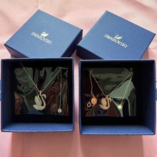 Swarovski Iconic Swan 天鵝頸鏈 玫瑰金/銀色64245520587651110