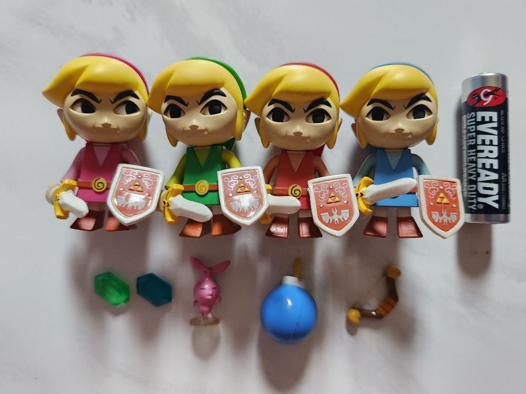 The Legend of Zelda Four Swords Adventure Link Lot , The Legend of ...