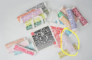 Uniqlo 城市限定版 帆布袋 淺紫色64246532935043110