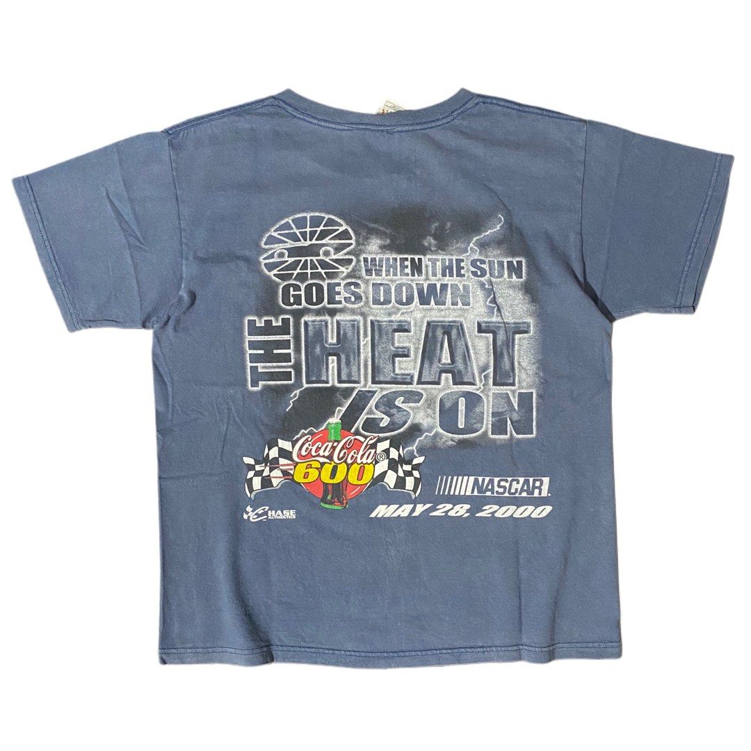 Vintage Nascar Shirt (Category: Tshirts & Polo Shirts ) located in San Fernando. Submitted by chlyddddd (Listing ID 1399665236, Image 2). Description: Nascar Coca-Cola 600 Shirt Medium on tag Width - 20" Length - 25" Good Fade, Minor Cracks Location: San Fernando, Pampanga MOP: GCash / Maya / Cash MOD: J&T / LBC COP.