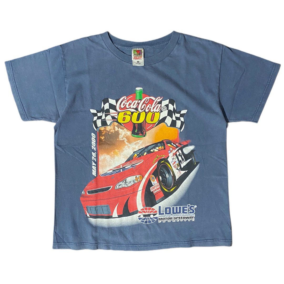 Vintage Nascar Shirt (Category: Tshirts & Polo Shirts ) located in San Fernando. Submitted by chlyddddd (Listing ID 1399665236, Image 1). Description: Nascar Coca-Cola 600 Shirt Medium on tag Width - 20" Length - 25" Good Fade, Minor Cracks Location: San Fernando, Pampanga MOP: GCash / Maya / Cash MOD: J&T / LBC COP.