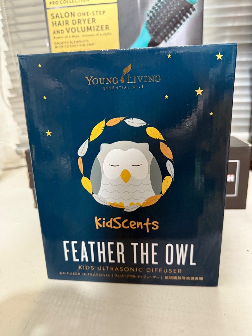 Young Living Feather the Owl Kids Ultrasonic Diffuser (Category: Home Fragrance) located in Manila. Submitted by trishag (Listing ID 1399740143, Image 1). Description: Brand new and unused Will include 5ml yl lavender oil Manila malate or greenheight sucat.