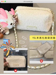 YSL專櫃新出的羊羔化妝袋 $135/個64246019527811110