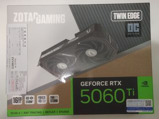 ZOTAC GAMING GeForce RTX 5060 Ti 16GB OC Edition 顯示卡64246851985025110