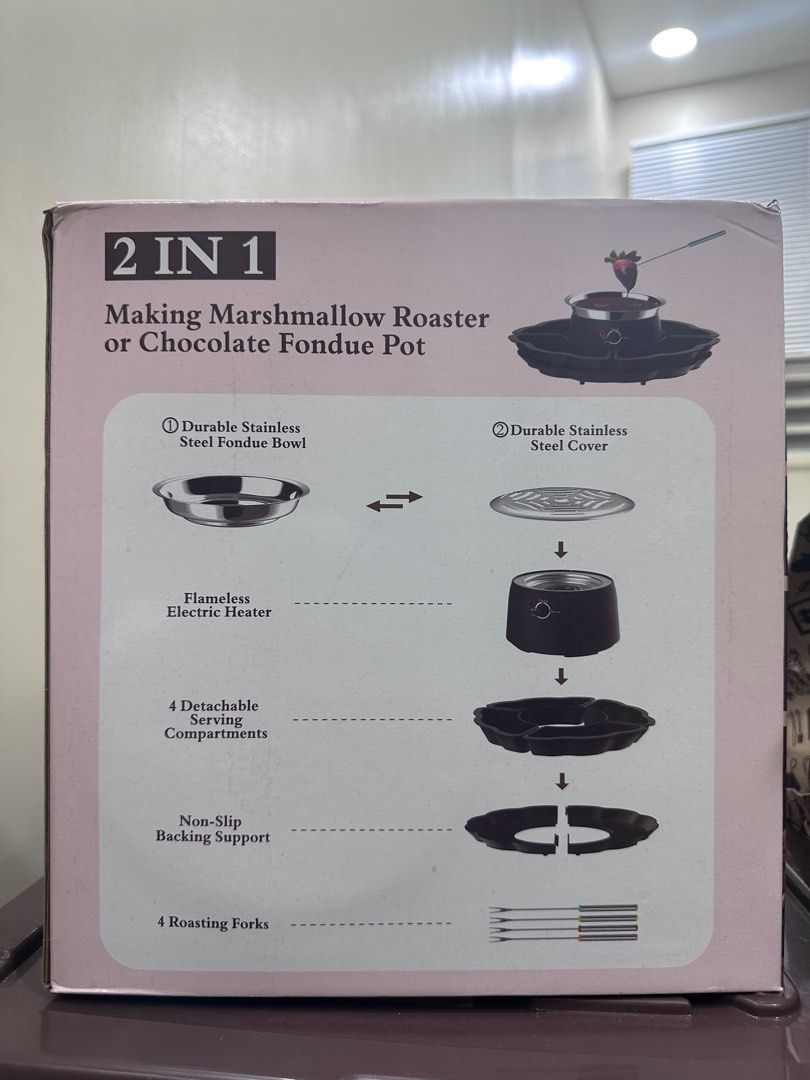 2-in-1 Electric S'mores Maker (Category: Other Kitchen Appliances) located in Manila. Submitted by mummyrandom (Listing ID 1399954576, Image 2). Description: Brand new.