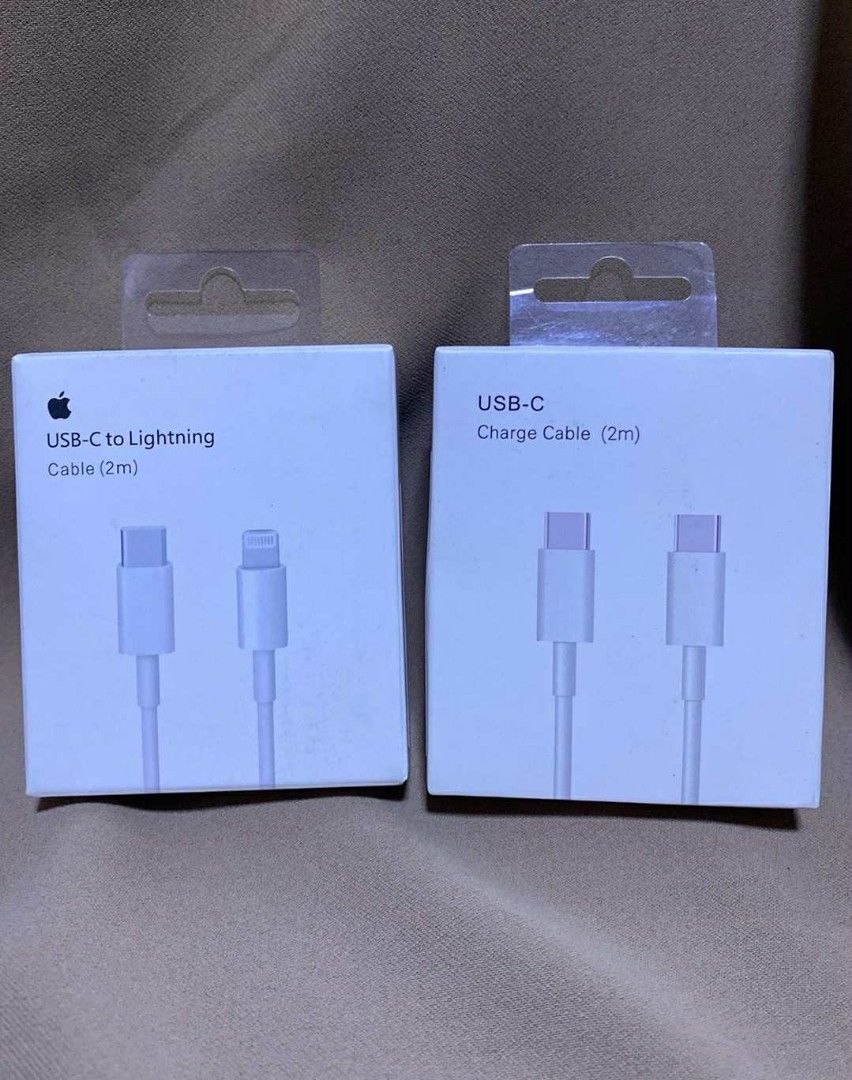2M type c to type & type c to lightning cable charger (Category: Chargers & Cables) located in Manila. Submitted by milasgadgetph (Listing ID 1400004119, Image 1). Description: type c to c - 650 type c to lightning -550 mop: gcash/Bank transfer (bpi) lalamove jnt manila.