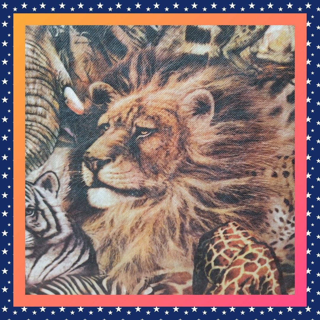 ANIMALS POSTER CANVAS WALL DECOR PAINTING-LIKE DISPLAY (Category: Wall Decor) located in Caloocan City. Submitted by happyfeelbygif777 (Listing ID 1399877385, Image 3). Description: ❤ANIMALS POSTER CANVAS WALL DECOR PAINTING-LIKE DISPLAY ❤Dimension: Length=approximately 61 cm; Width=approximately 59 cm ❤Slight difference in color between photo and actual item is due to lighting in taking photos ❤Item is reserved and shipped to the first buyer who