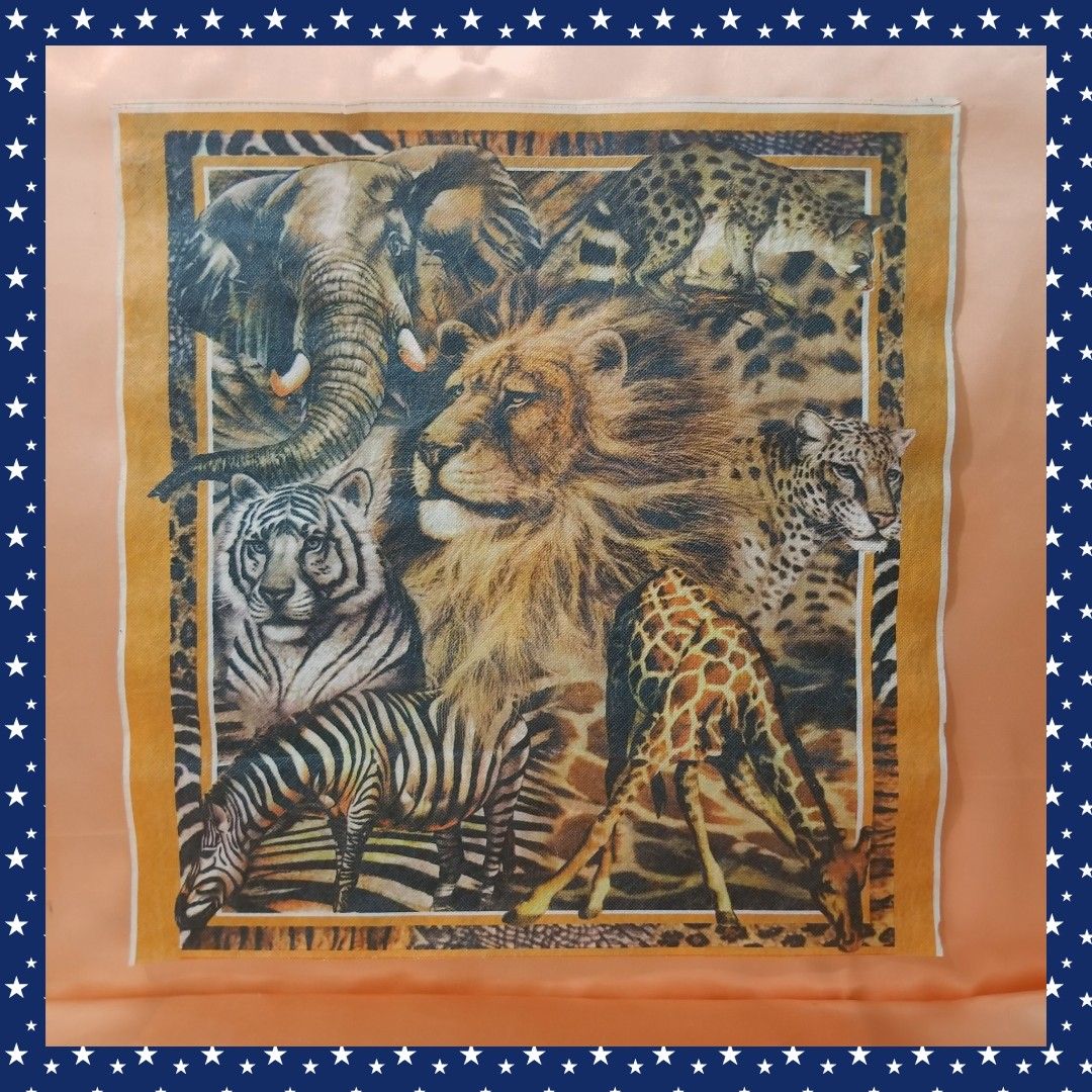 ANIMALS POSTER CANVAS WALL DECOR PAINTING-LIKE DISPLAY (Category: Wall Decor) located in Caloocan City. Submitted by happyfeelbygif777 (Listing ID 1399877385, Image 1). Description: ❤ANIMALS POSTER CANVAS WALL DECOR PAINTING-LIKE DISPLAY ❤Dimension: Length=approximately 61 cm; Width=approximately 59 cm ❤Slight difference in color between photo and actual item is due to lighting in taking photos ❤Item is reserved and shipped to the first buyer who