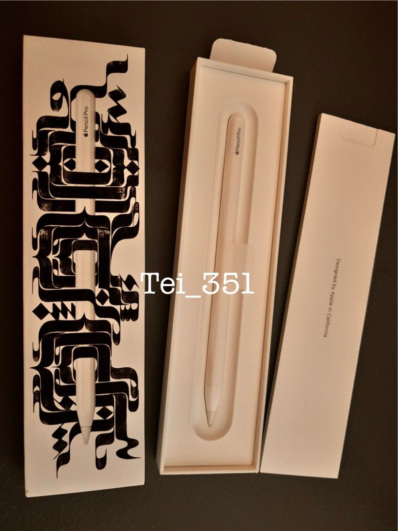 Apple Pencil Pro selling for 7500 (Category: iPad) located in Manila. Submitted by tei_351 (Listing ID 1399875962, Image 2). Description: NOT USED AT ALL OG price from power mac center is ₱8,990. Selling it for ₱7,500. I still have the receipt from powermac center. Compatible with: -Ipad Pro (M4) -ipad Air (M2) -Ipad mini (A17 Pro) (Please check if it is compatible with your Ipad!) RFS: made a mistake of buying this for my Ipad Air 5th gen (not c