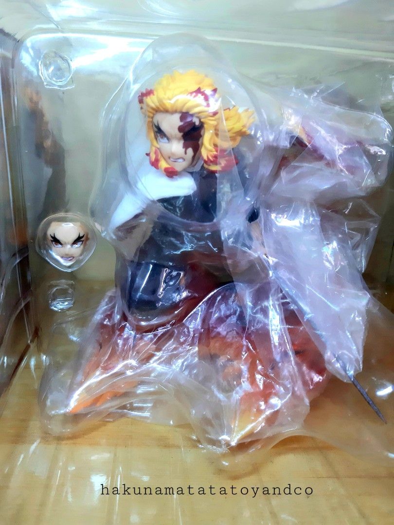 Demon Slayer Tamashii Nations Figuarts ZERO Rengoku Kyojuro Flame Pillar/Flame Hashira Figure Bandai (Category: Figurines & Statues) located in Cavite. Submitted by hakunamatatatoyandcollectibles (Listing ID 1399901238, Image 2). Description: Demon Slayer Tamashii Nations Figuarts ZERO Rengoku Kyojuro Flame Pillar/Flame Hashira Figure Bandai Box condition 7/10 ❗❗NEGOTIABLE. SEND US A MESSAGE❗❗ Japan imported items What you see is what you get (WY