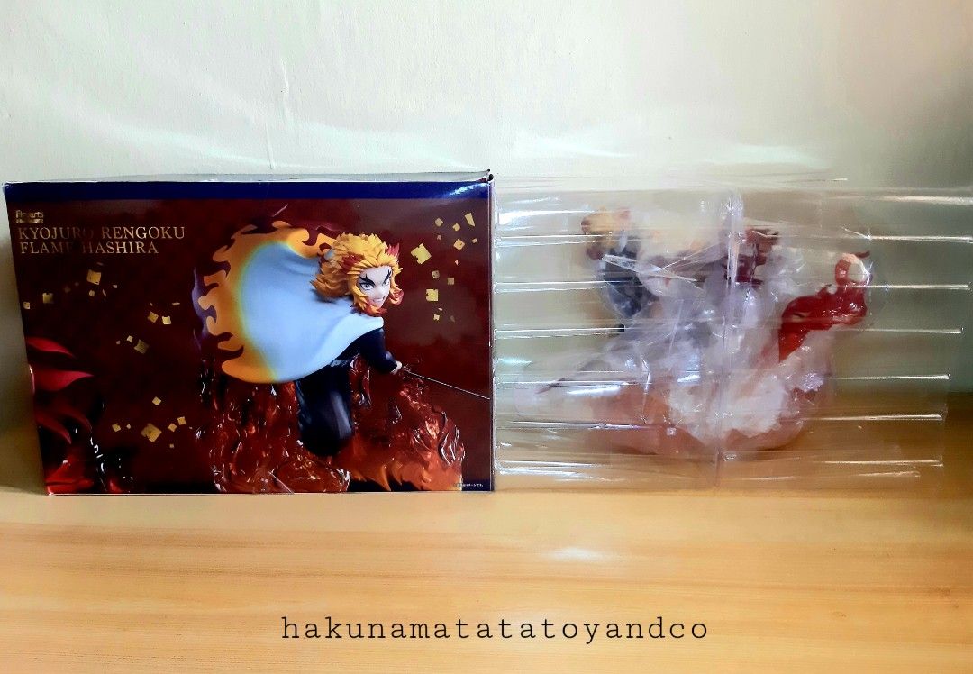 Demon Slayer Tamashii Nations Figuarts ZERO Rengoku Kyojuro Flame Pillar/Flame Hashira Figure Bandai (Category: Figurines & Statues) located in Cavite. Submitted by hakunamatatatoyandcollectibles (Listing ID 1399901238, Image 3). Description: Demon Slayer Tamashii Nations Figuarts ZERO Rengoku Kyojuro Flame Pillar/Flame Hashira Figure Bandai Box condition 7/10 ❗❗NEGOTIABLE. SEND US A MESSAGE❗❗ Japan imported items What you see is what you get (WY