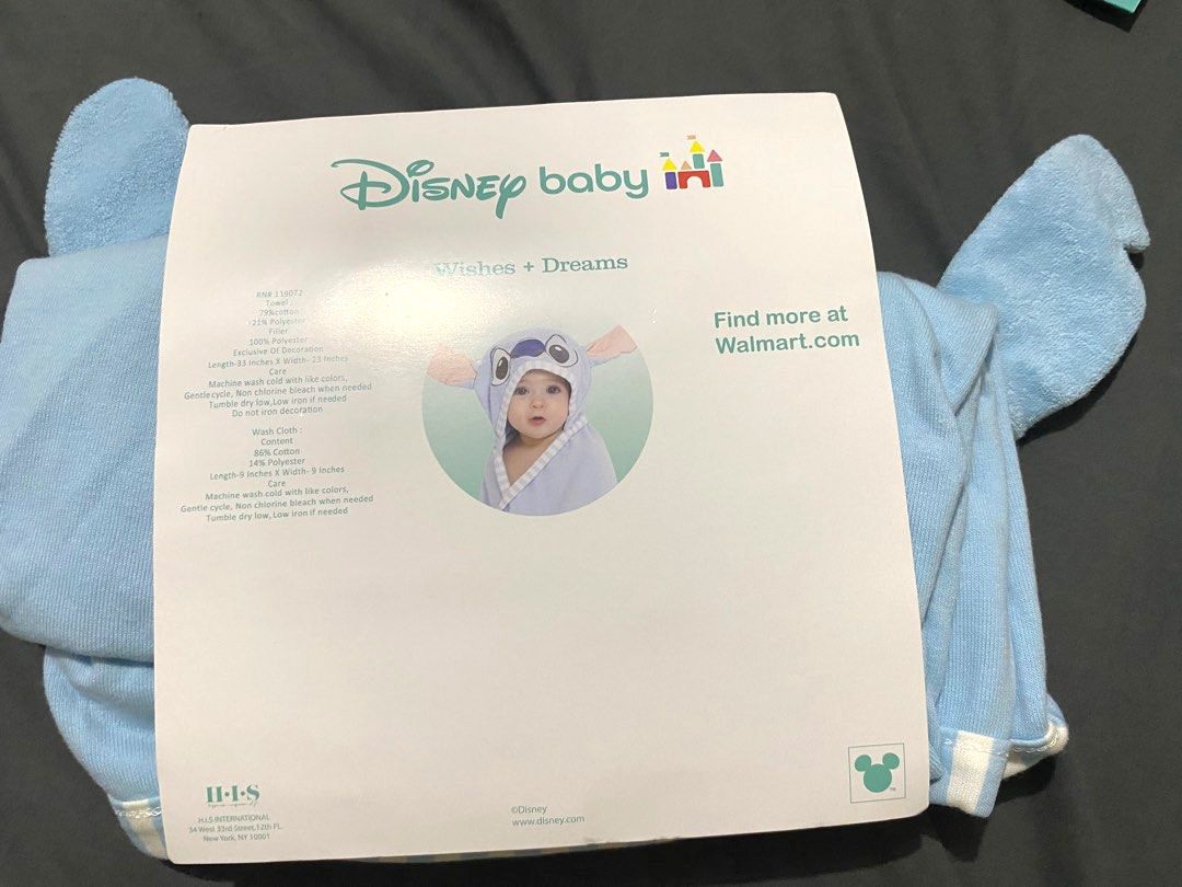 Disney Stitch Towel (Category: Bathtub & Bath Accessories) located in Quezon City. Submitted by alegria.wardrobe (Listing ID 1399980554, Image 2). Description: Stitch towel Brand new.