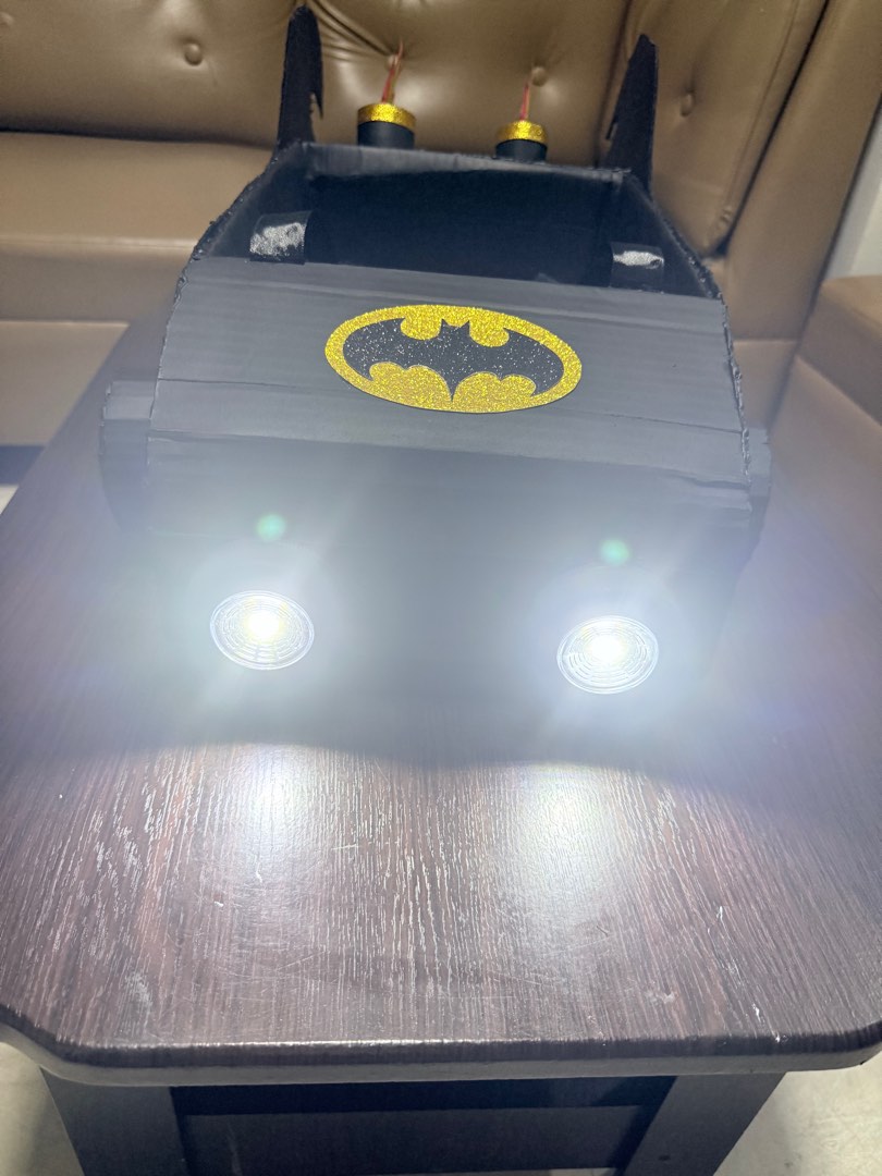 DIY Batmobile 3-5yo Props | Batman Car, Babies & Kids, Babies & Kids ...