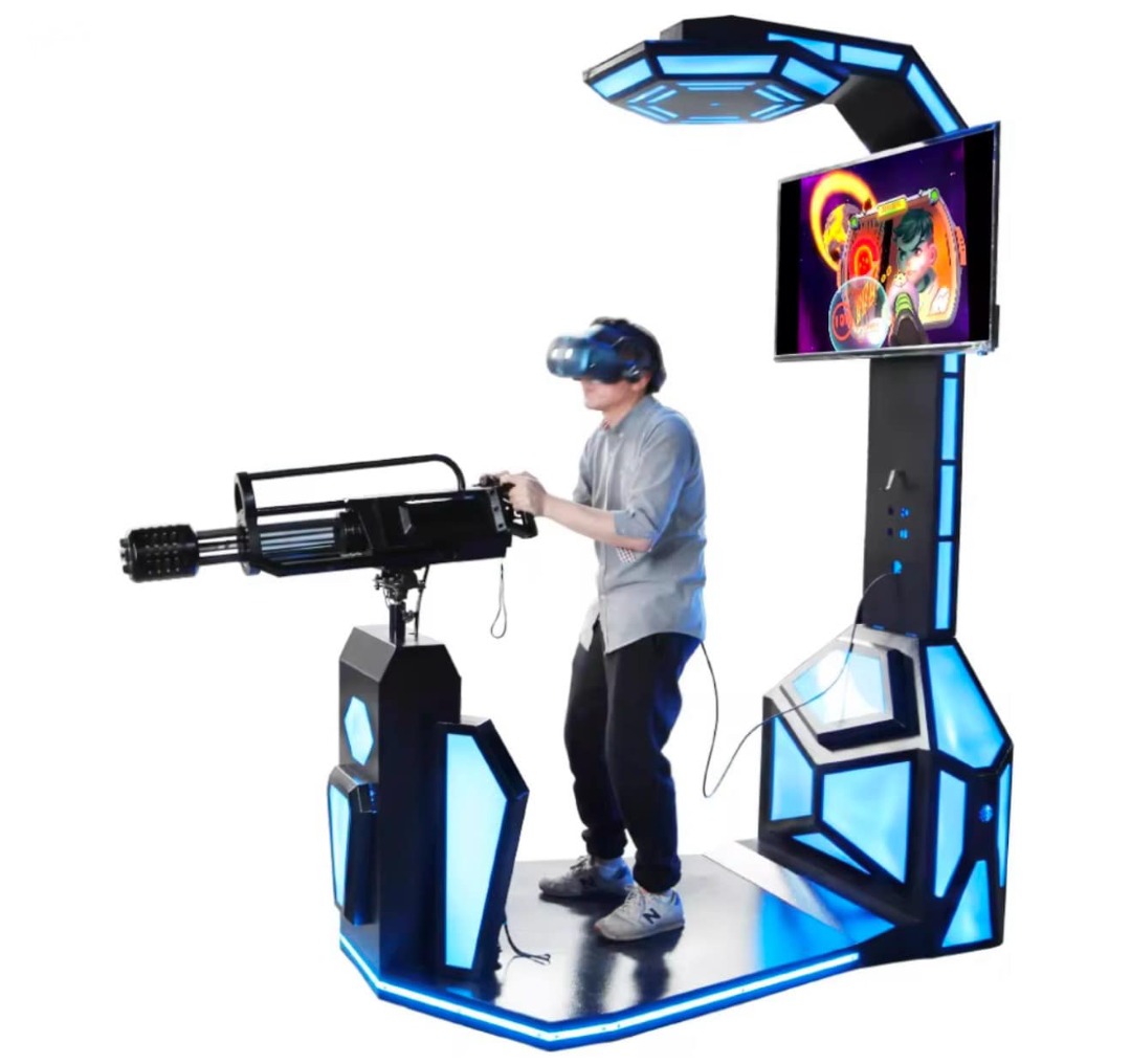 Gatling Shooting Simulator 1player ₱496,500, Video Gaming, Video Games ...