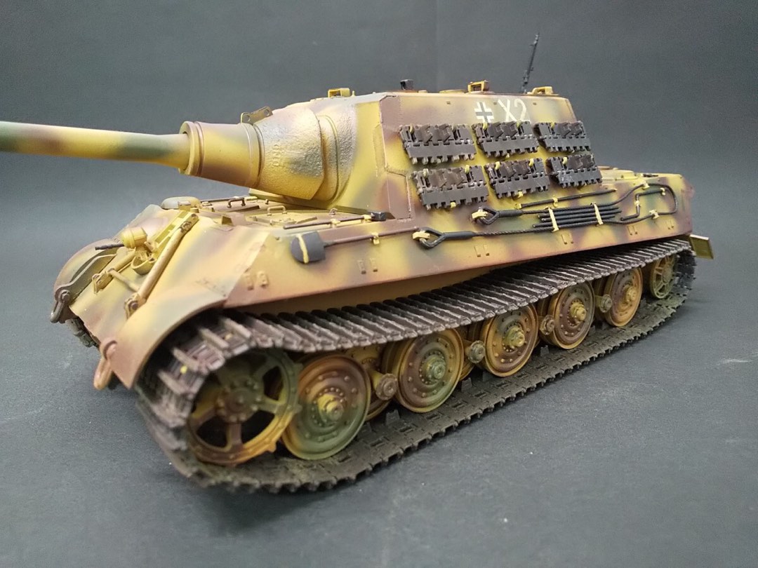 Maquette Tamiya 1/48 Jagdtiger Early Production - Char Allemand 32569