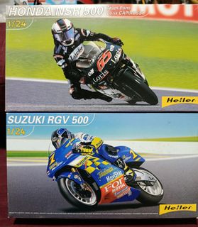 Heller -20motos - ASSORTIMENT 20 MAQUETTES DE MOTO... avec