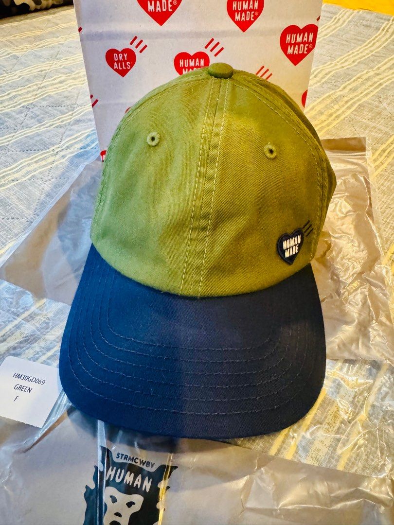 Human Made Cap (Category: Caps & Hats) located in San Juan City. Submitted by bleasure (Listing ID 1399964731, Image 1). Description: Authentic Human Made Cap bought from Japan Comes with Human Made packaging and paper bag for gifting..