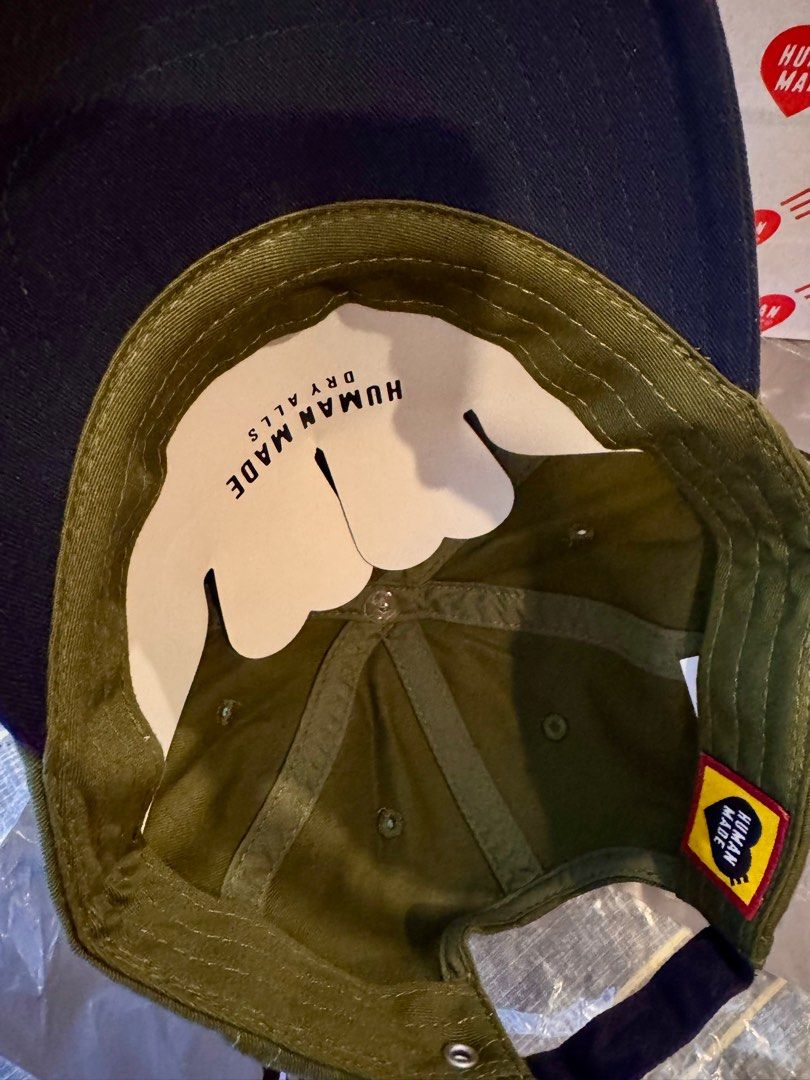 Human Made Cap (Category: Caps & Hats) located in San Juan City. Submitted by bleasure (Listing ID 1399964731, Image 2). Description: Authentic Human Made Cap bought from Japan Comes with Human Made packaging and paper bag for gifting..