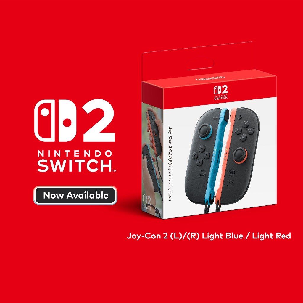 Nintendo Switch 2 Joy-Con 2 (L)/(R) Light Blue/Light Red (Category: Nintendo) located in Manila. Submitted by kingofshoppingmall (Listing ID 1399830693, Image 1). Description: Check out Nintendo Switch 2 Joy-Con 2 (L)/(R) Light Blue/Light Red for ₱4,746. We deliver through Sh0pee. Click the link below and click buy now, we will ship it immediately. Thank you! Delivery Timeframe for Sh0pee Orders: Within Metro Manila: 4 to 6 calendar days Outside 