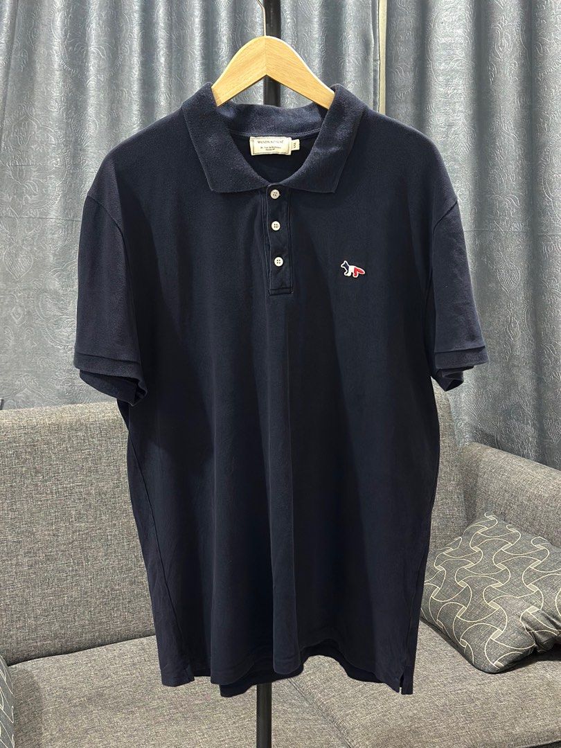Maison Kitsune Fox Polo Shirt