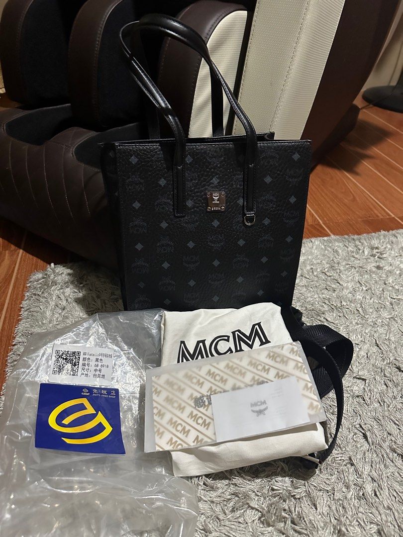 MCM Duty free korea (Category: Tote Bags) located in Quezon City. Submitted by ingrata12 (Listing ID 1399927679, Image 1). Description: brand new mcm duty free.no issue.