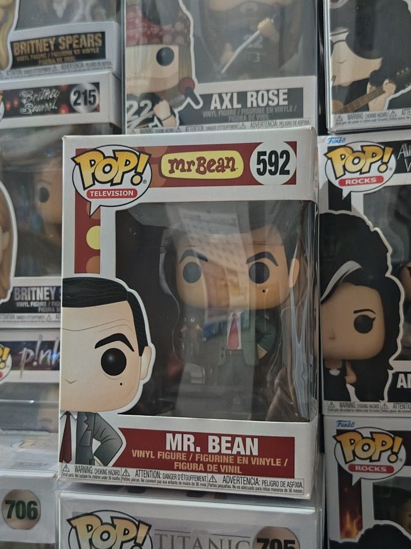 Mr. Bean Funko Pop (Category: Designer & Blind Box Toys) located in Manila. Submitted by katunying2021 (Listing ID 1399877069, Image 1). Description: ‼️For Sale‼️ Mr. Bean 592 Php 1,295.00 Box condition 9.0 Crossposted 📍 Manila .