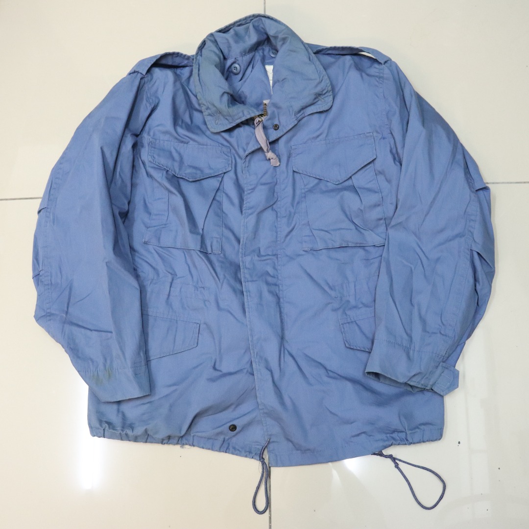 Navy Blue M-65 Field Cold Weather Coat Hooded with Liner, Men's Fashion ...