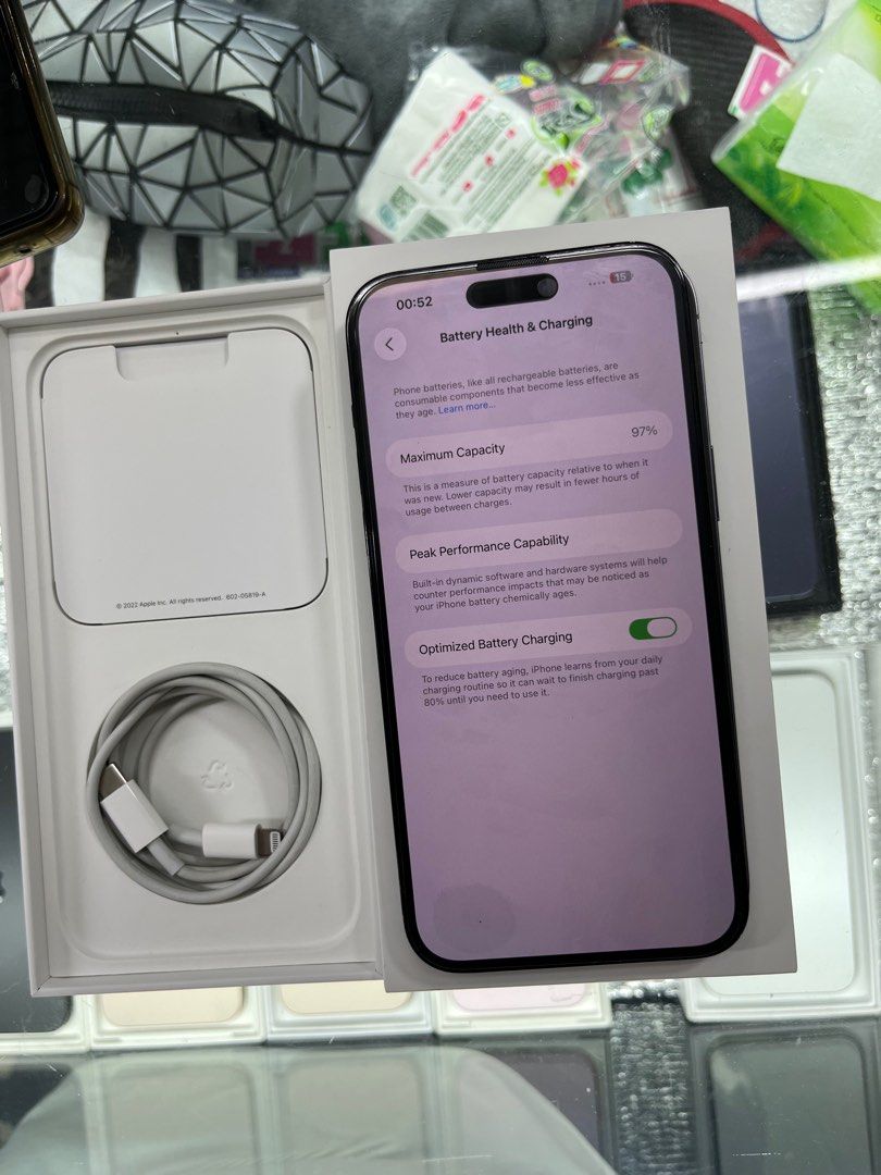 Secondhand iPhone 14 Pro max 128gb (Category: iPhone 14 Series) located in Manila. Submitted by orlandotub99548 (Listing ID 1399924729, Image 3). Description: Secondhand iphone 14 Promax Smartlocked 128gb complete See pic for more details Pickup store Greenhills Shopping Center 📌we accept gcash 📌we accept banktrans 📌we accept credit card 📌we accept ggives 📌we do cod door to door 📌we ship nationwide via LBc trans For more info and inquiry Pl