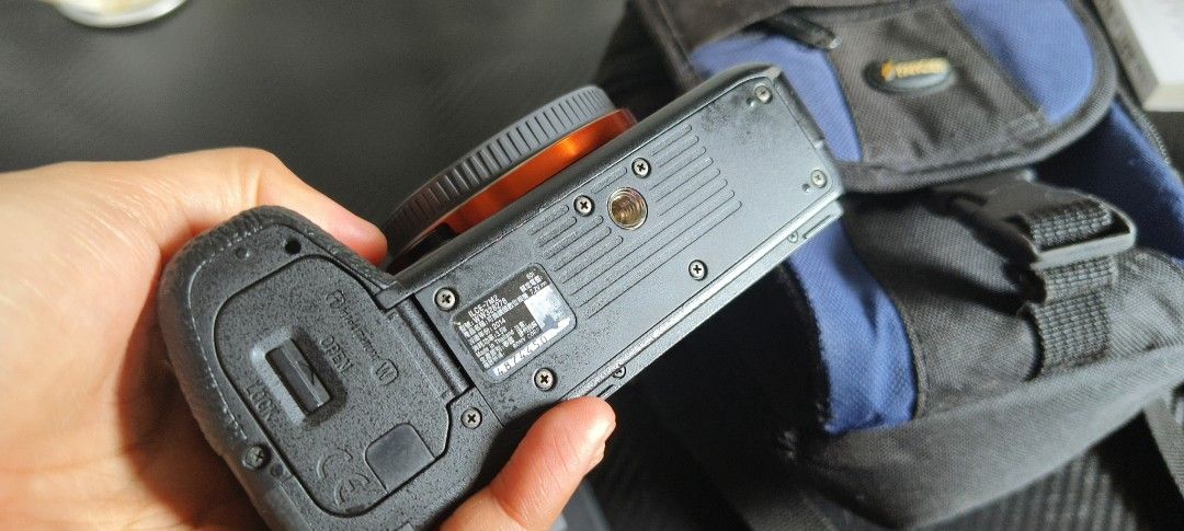 Sony A7II Camera (Category: Cameras) located in Valenzuela. Submitted by salecollectionph (Listing ID 1399868149, Image 3). Description: - Sony Alpha a7 II mirrorless camera - Includes camera body - Includes battery - Includes blue carrying case - 100% good working condition - Presentable - 18k sc only test all you want upon meet up.