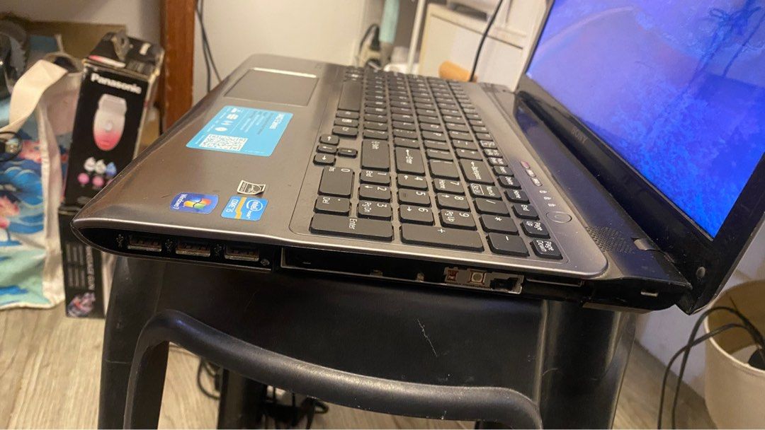 Sony Vaio Laptop (Category: Laptops & Notebooks) located in Cavite. Submitted by jmbcollections (Listing ID 1399838229, Image 3). Description: Good for students. Intel Core 15 Windows 10 Issue: Battery Replacement .