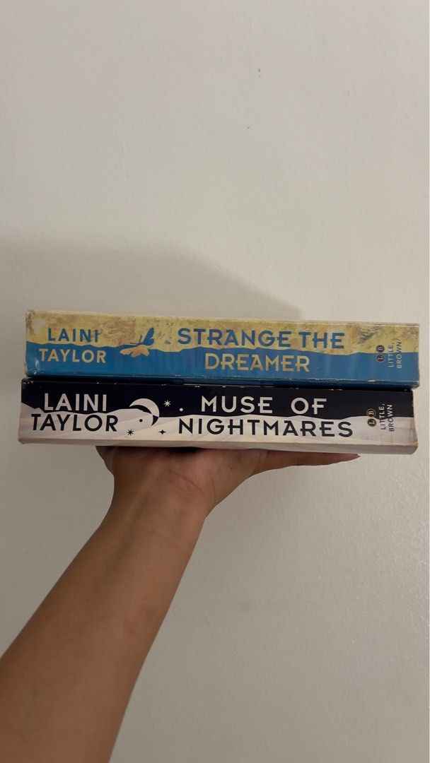 Strange the Dreamer Series -Laini Taylor (Category: Storybooks) located in Manila. Submitted by sheis.maaria (Listing ID 1399888158, Image 1). Description: Hi, Selling some of my well-loved books to make space — hoping they find someone who’ll enjoy them as much as I did! In good condition with signs of use. ☺️ All books are preloved, affordable, and ready for their next chapter! 📍Mode of Payment - Gcash Payment - Bank Transfer 📍Parañaque City 