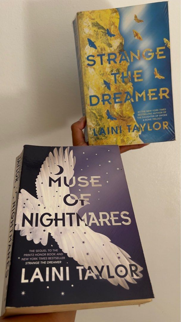 Strange the Dreamer Series -Laini Taylor (Category: Storybooks) located in Manila. Submitted by sheis.maaria (Listing ID 1399888158, Image 2). Description: Hi, Selling some of my well-loved books to make space — hoping they find someone who’ll enjoy them as much as I did! In good condition with signs of use. ☺️ All books are preloved, affordable, and ready for their next chapter! 📍Mode of Payment - Gcash Payment - Bank Transfer 📍Parañaque City 