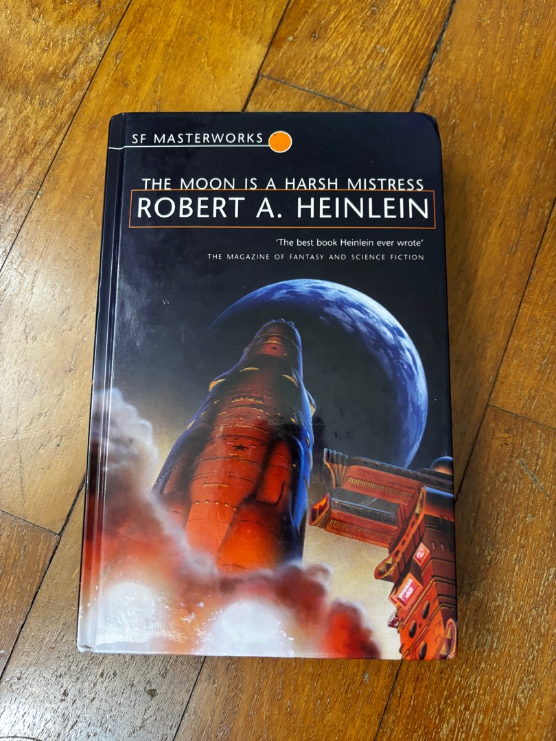The Moon is a Harsh Mistress by Robert A. Heinlein, Hobbies & Toys ...