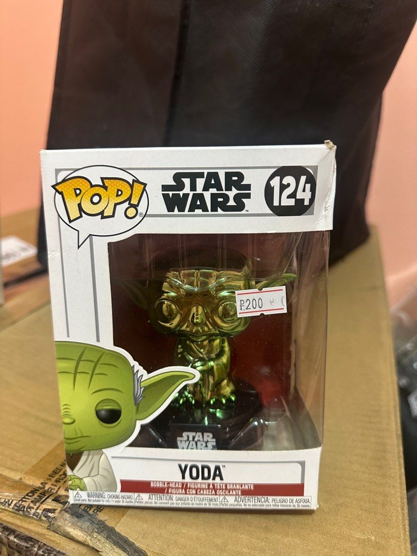 Yoda Funko pop star wars (Category: Designer & Blind Box Toys) located in Bacoor. Submitted by sempenden (Listing ID 1399950875, Image 1). Description: May yupi.
