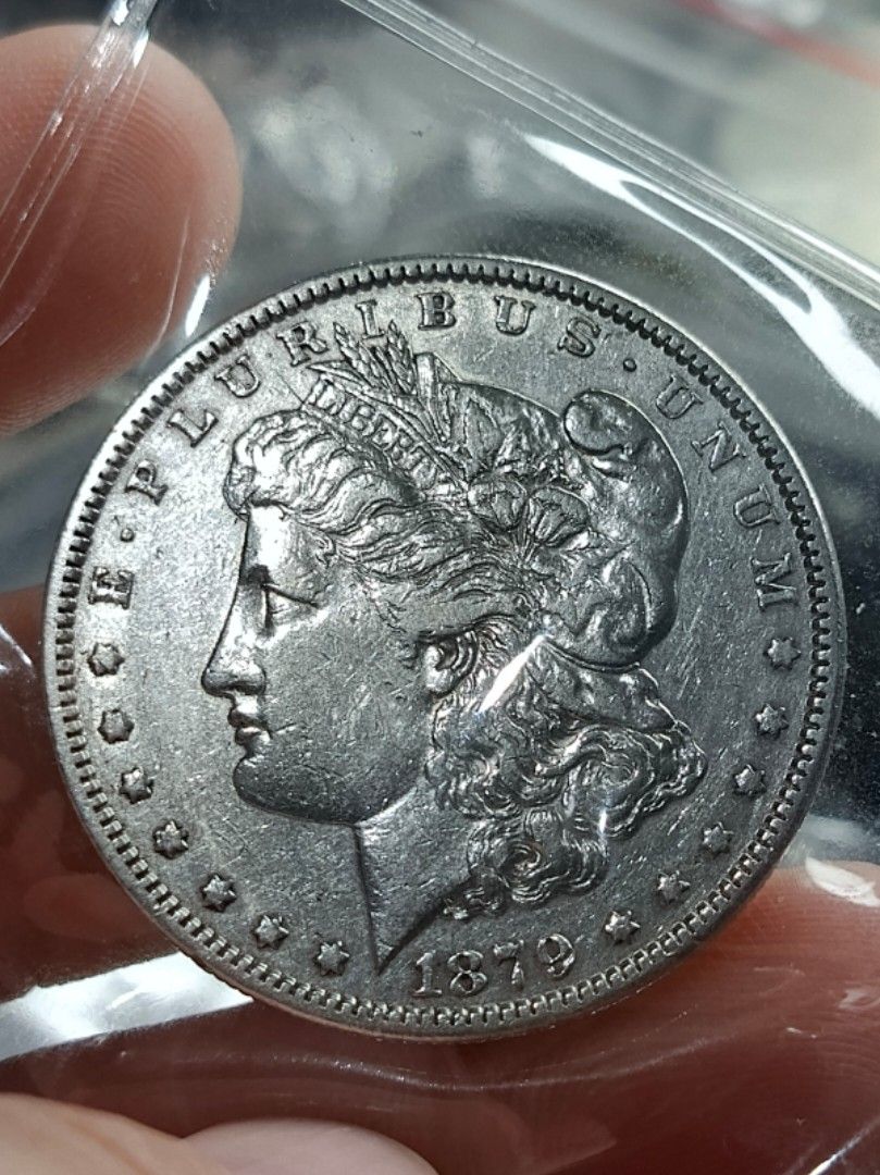 1879 MORGAN DOLLAR W/LUSTER (Category: Currency) located in Quezon City. Submitted by Coiners (Listing ID 1400160475, Image 1). Description: .