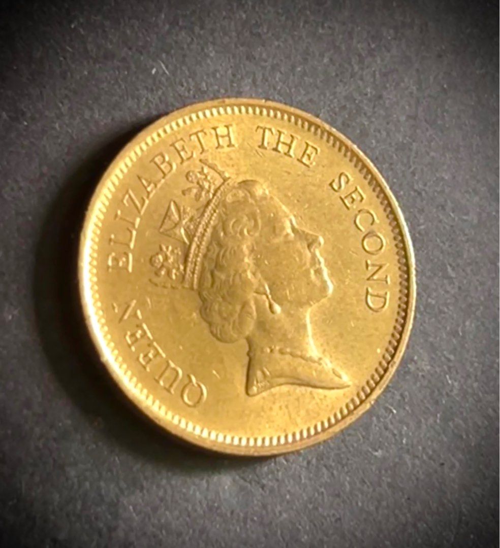 香港英女皇冠像伍毫五角$0.50硬幣一組(1977-1979, 1980, 1990) 風水錢流通品相, 興趣及遊戲, 收藏品及紀念品, 錢幣-  Carousell