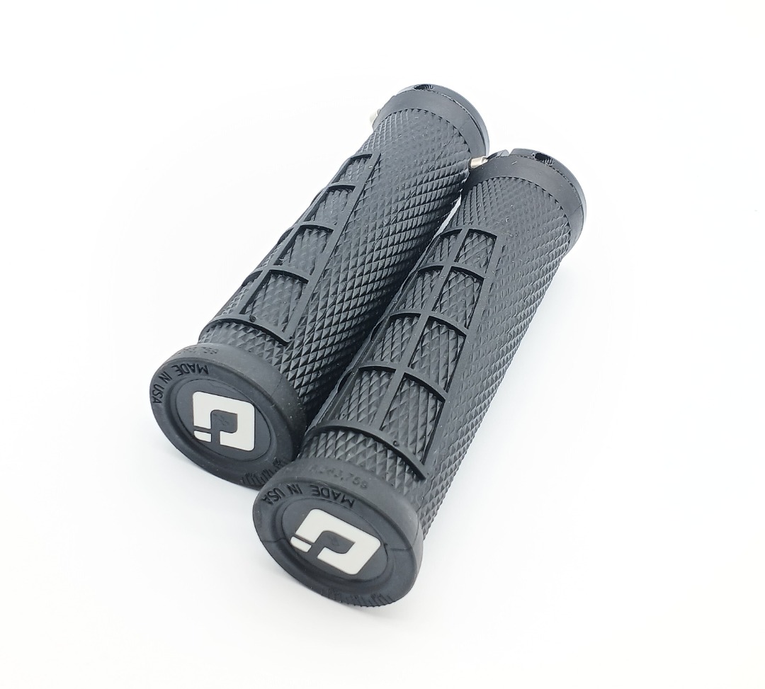 ODI Elite Flow Lock-On MTB Handgrepen – Zwart, 31 Mm, 130 Mm, Zacht Composiet