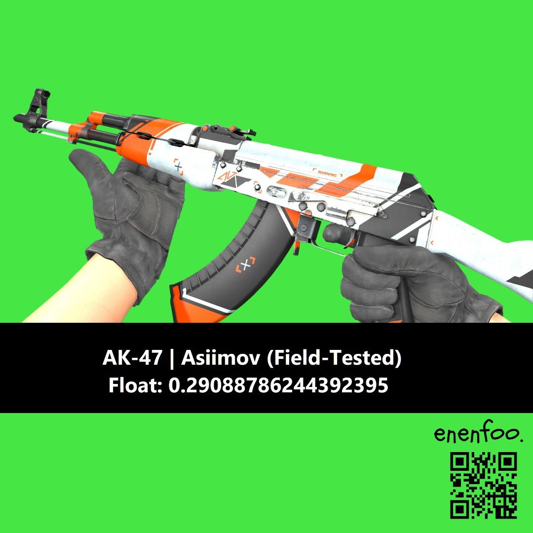 AK-47 ASIIMOV FT FIELD TESTED CS2 SKINS KNIFE ITEMS CSGO COUNTER STRIKE ...