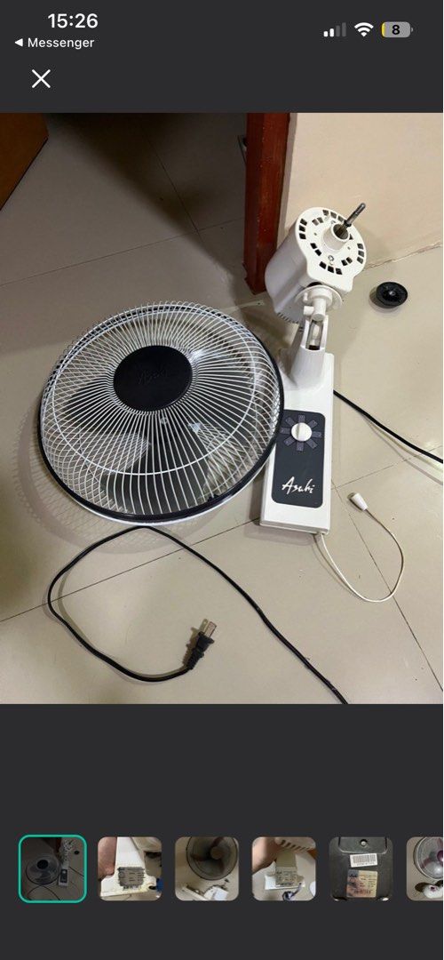 Asahi Electric Fan WF-324 (Category: Fans) located in Rizal. Submitted by ljnb111222 (Listing ID 1400123122, Image 2). Description: .